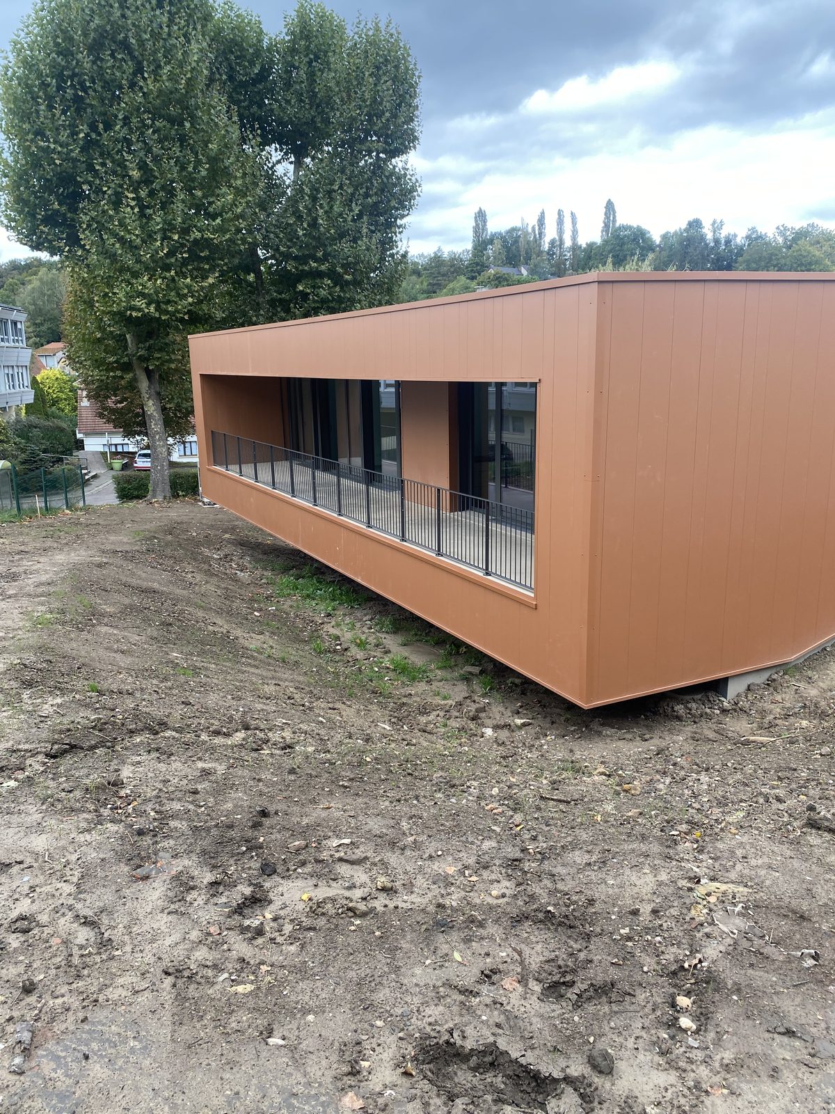 Habillage extérieur à Saint-Avold — Photo du 3 octobre 2024