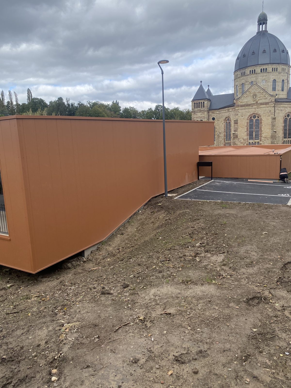 Habillage extérieur à Saint-Avold — Photo du 3 octobre 2024