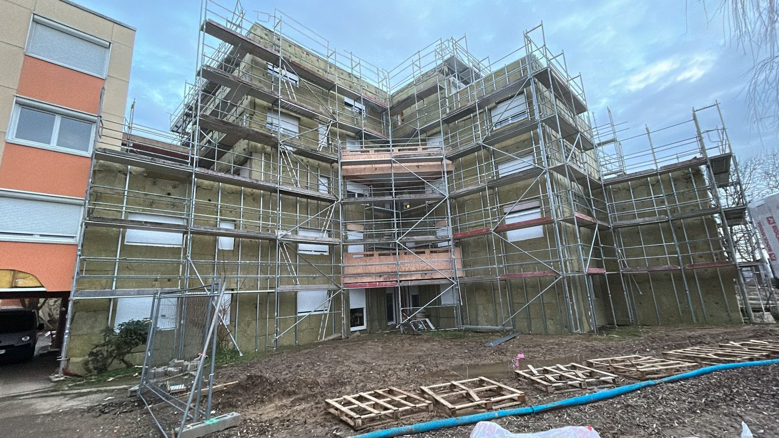 Rénovation de façades à Wittenheim — Photo du 3 décembre 2025