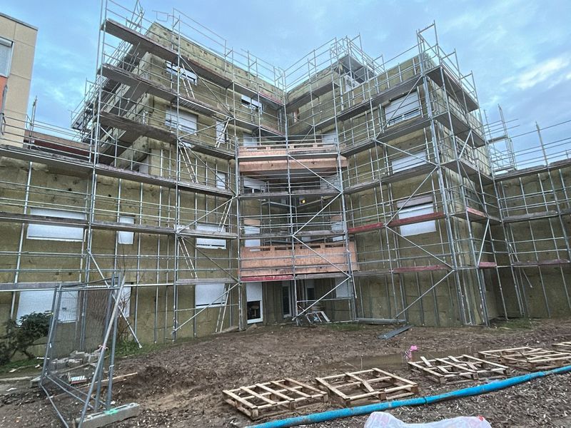 Rénovation de façades à Wittenheim